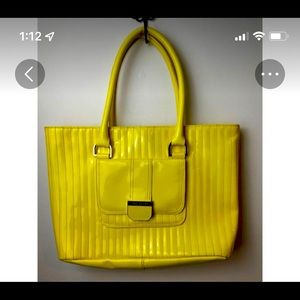 Ted Baker BRIGHT yellow handbag